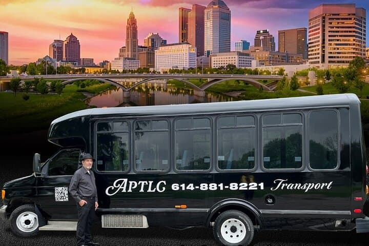 Columbus Roundtrip Event Shuttle for Groups 5–13 — Schottenstein, Nationwide, Ohio Stadium