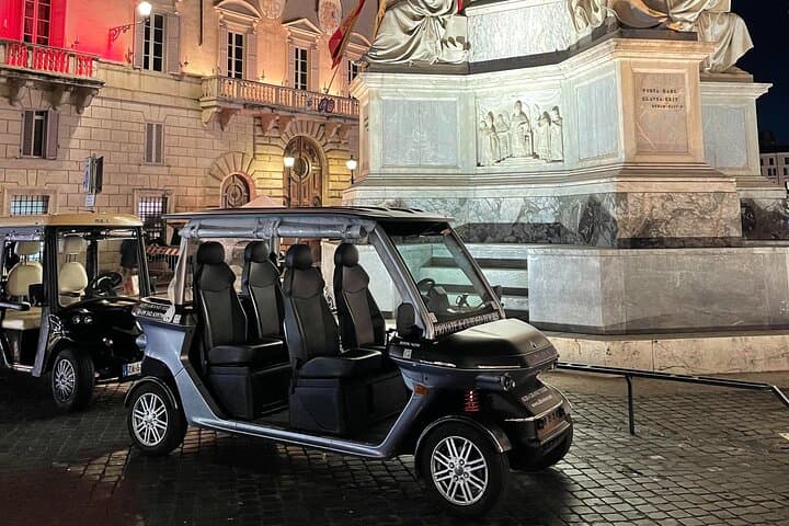 Rome by Night: Private Golf Cart Tour of Illuminated Monuments photo 2