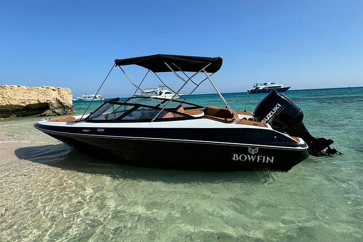 Private Speedboat to Hula Hula Island — Snorkel Paradise from Hurghada photo 3