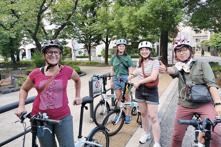 Tokyo Backstreets Bike Tour: Hikifune to Asakusa Four-Hour Urban Ride