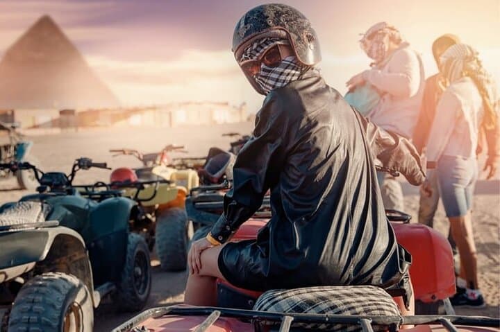 Sunset Quad Bike Adventure Above the Giza Pyramids photo 6