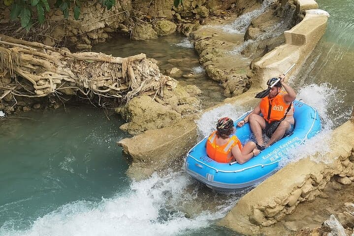 Kuang Si Waterfall Jungle Rafting: 1km River Adventure from Luang Prabang photo 3
