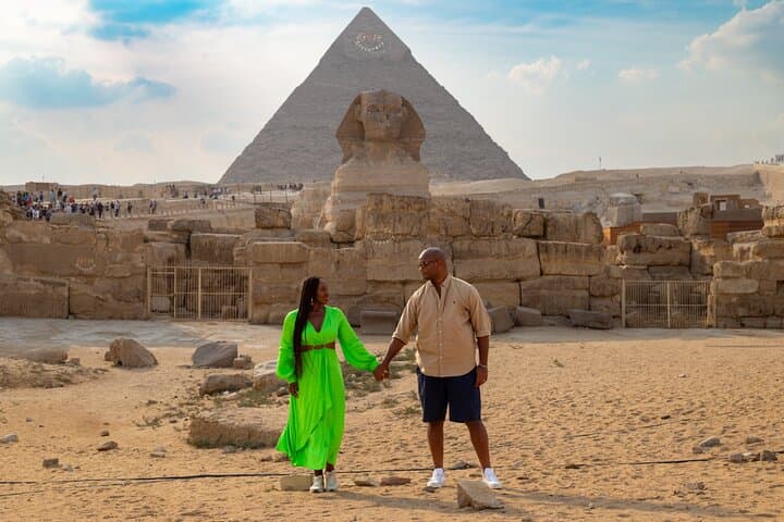 Sunset ATV Adventure at the Giza Pyramids: Quad Ride, Camel Trek & Sphinx photo 4