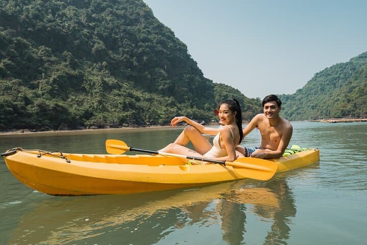 Luxury Catamaran Day Cruise from Hanoi to Ha Long & Lan Ha Bay photo 4