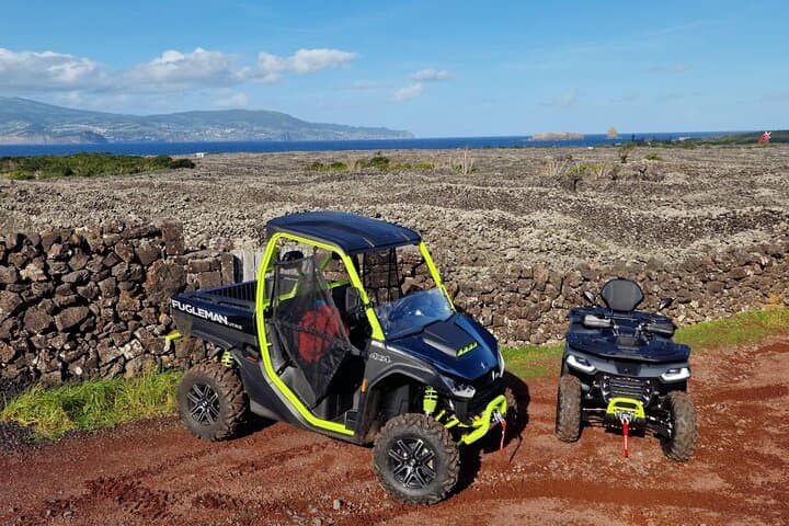 Off-Road Buggy Adventure Through Pico's Lagoas and Lava Fields photo 2