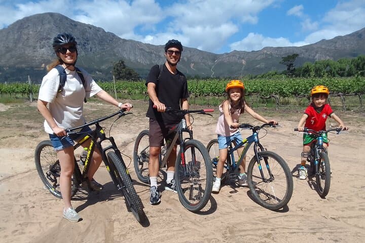 Franschhoek Family Cycle Tour — Easy Mountain-Bike Wine Tasting for Families