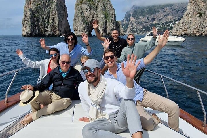 Capri Two-Hour Boat Tour — Grottoes, Faraglioni & Swim Stop photo 5