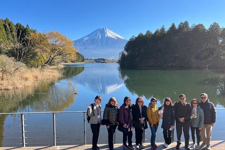 Mt Fuji Day Tour from Shimizu Port: Lake Tanuki, Shiraito Falls & Sengen Shrine photo 2