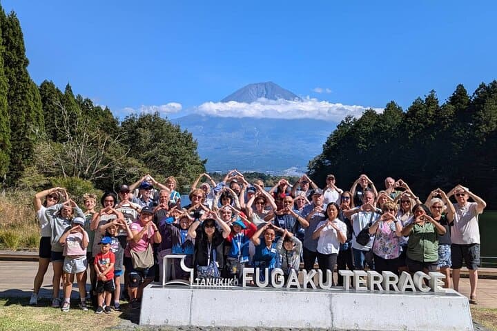 Mt Fuji Day Tour from Shimizu Port: Lake Tanuki, Shiraito Falls & Sengen Shrine photo 3