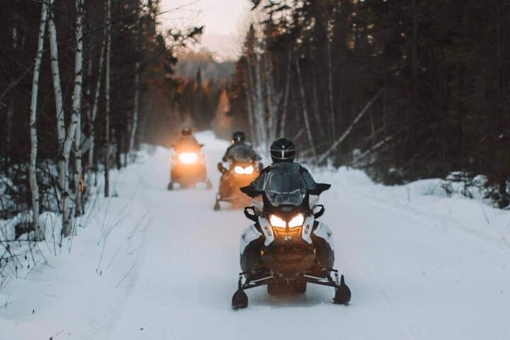 Guided Snowmobile Tours in the Upper Laurentians — Mont-Tremblant 2-Hour Ride photo 4