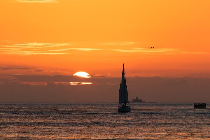 Sunset Sailing on the Tejo River: Lisbon Evening Cruise from Belém