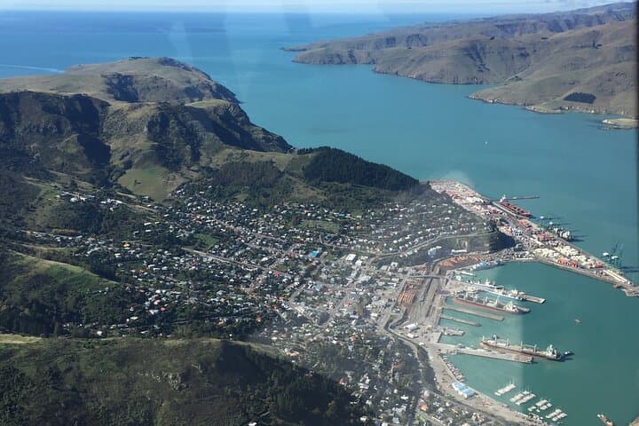 Scenic Helicopter Transfer from Christchurch to Akaroa — Banks Peninsula Views & Village Walk photo 6