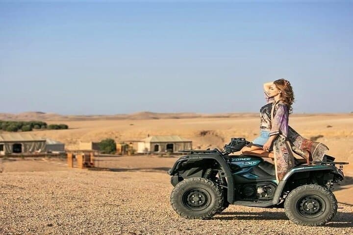 Agafay Desert Sunrise Quad Biking, Camel Safari & Moroccan Breakfast photo 6