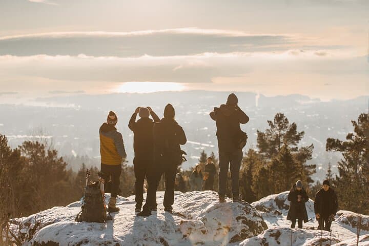 Oslofjord Winter Hike to Vettakollen: Best View of Oslo (4-Hour Guided Walk)