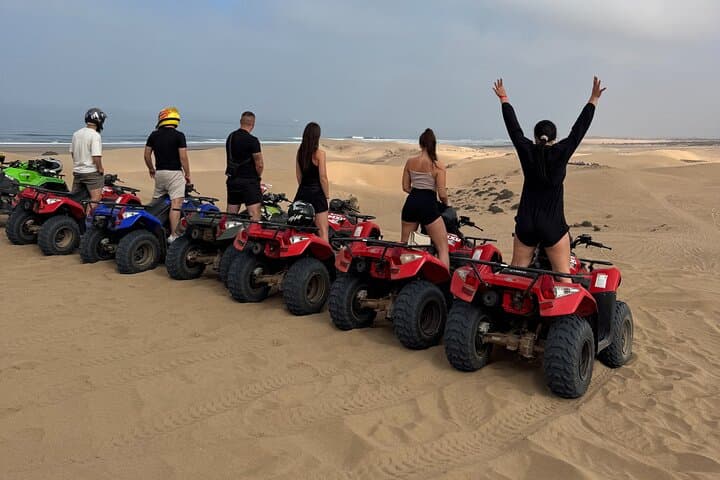 Quad the Dunes: Agadir Desert and Beach Tour with Sandboarding