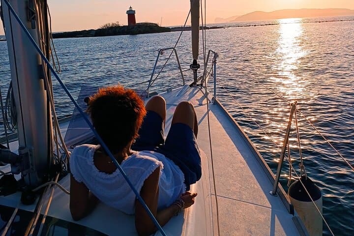Sunset Sailing Aperitif in Alghero — La Maddalenetta Swim & Wine photo 3
