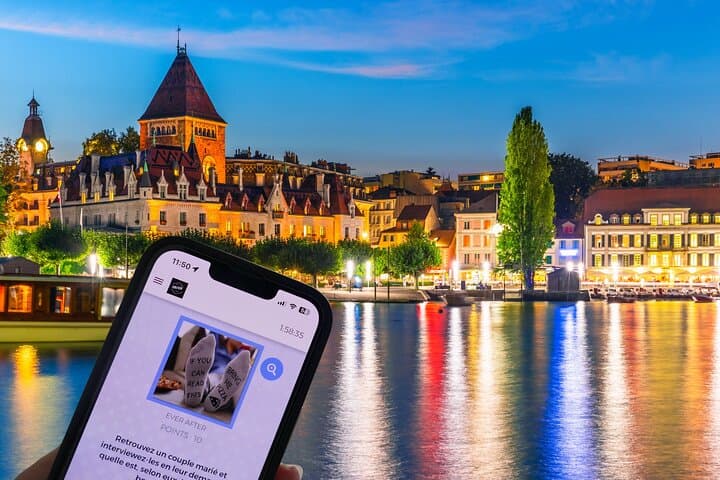 Lausanne City Challenge: Interactive EVG/EVJF Team Game on Foot
