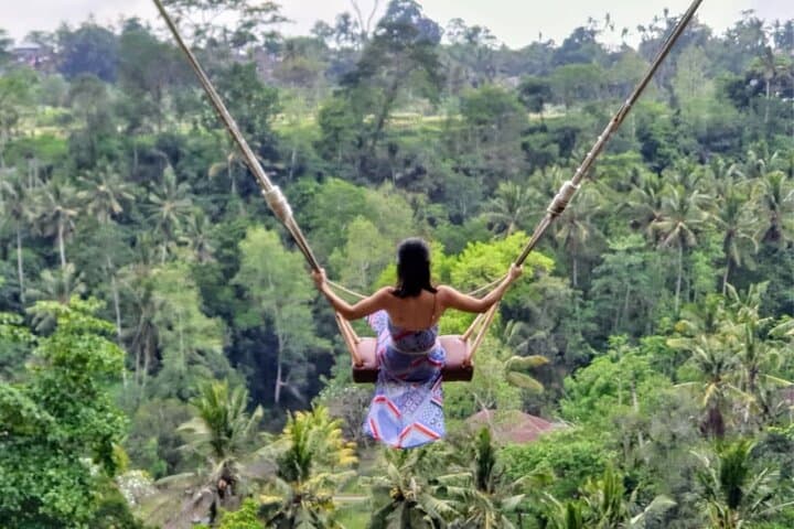 Ubud Jungle Swing & Ayung River Rafting with Tegalalang Lunch photo 4