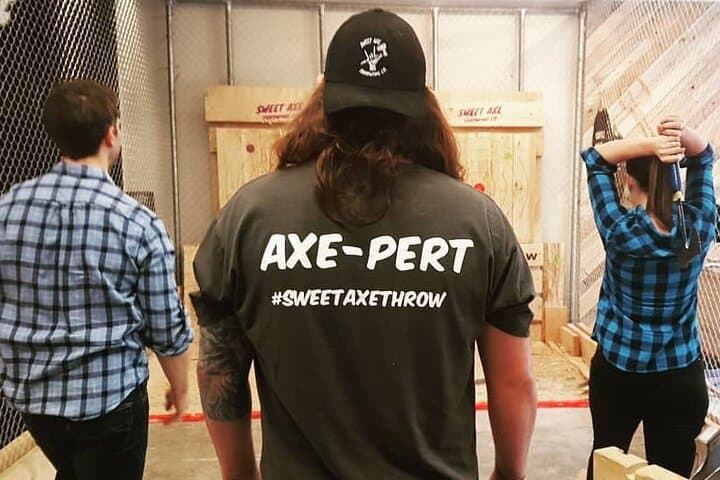 Axe Throwing Wellington: Lesson and Tournament at Sweet Axe photo 4