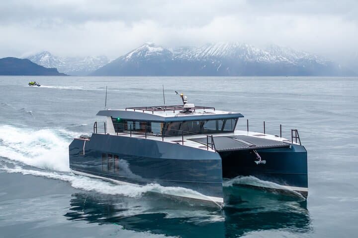 Luxury Catamaran Fjord Cruise from Tromsø — Deep Fjord Small-Group Experience photo 1