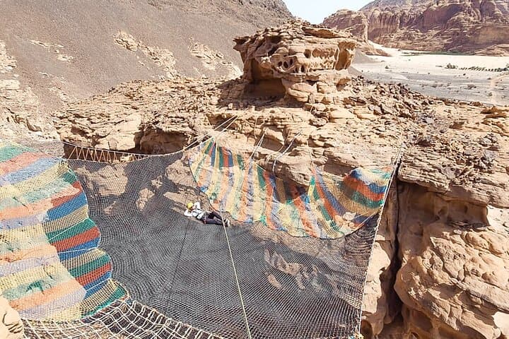 Via Ferrata in AlUla: Summit Climb and Canyon Hammock Experience photo 4