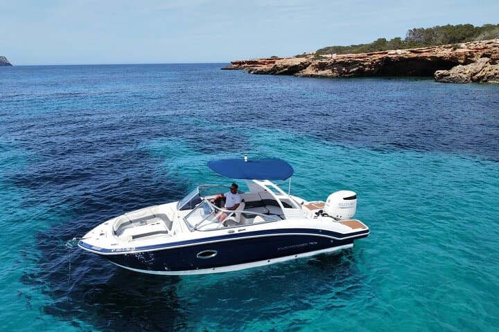 Private Ibiza Boat Tour to Cala Bassa & Cala Comte — Snorkel, Secret Coves & Sunset