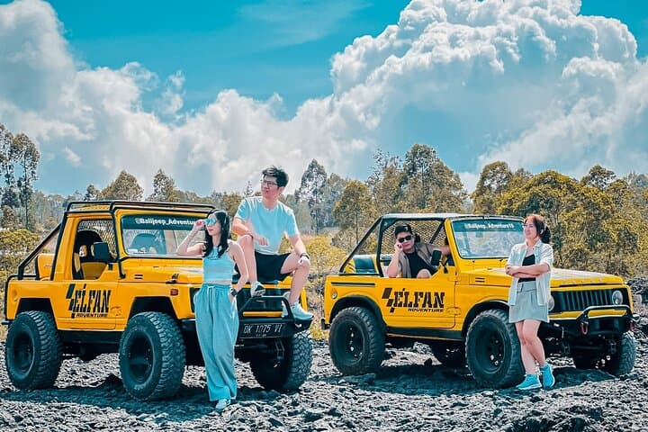 Mount Batur Jeep Sunrise Adventure: Kintamani Volcano Sunrise & Black Lava Field Tour photo 4