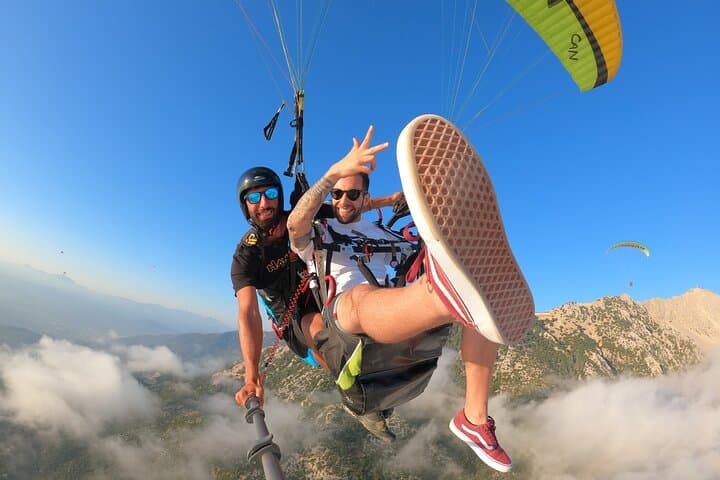Tandem Paragliding Over Alanya: Launch from Mt. Alanya to Cleopatra Beach photo 2