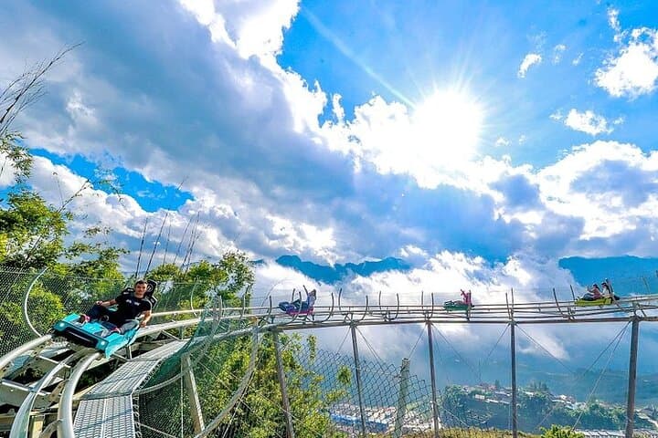Sapa Private Car Tour: Cat Cat Village, Alpine Coaster & Moana Café