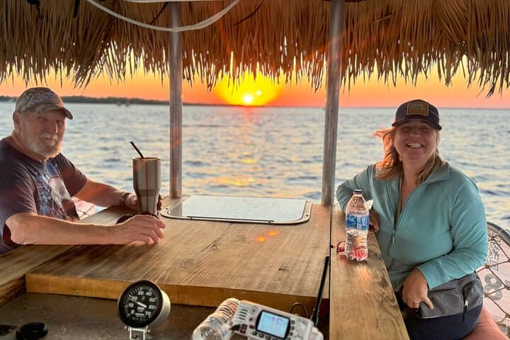 Private 90-Minute Sunset Tiki Boat Tour in Panama City Beach photo 3