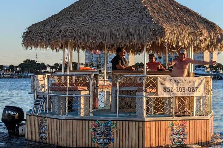 Private 90-Minute Sunset Tiki Boat Tour in Panama City Beach photo 4