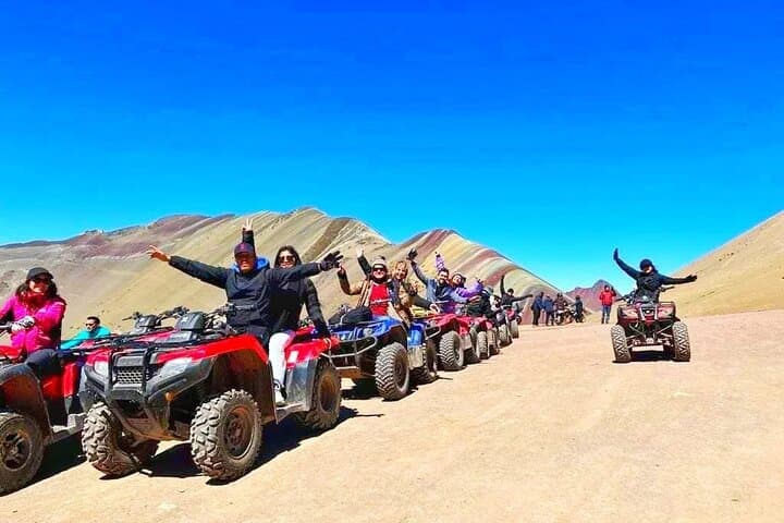 ATV to Rainbow Mountain (Vinicunca): 7-Min Walk to the Viewpoint