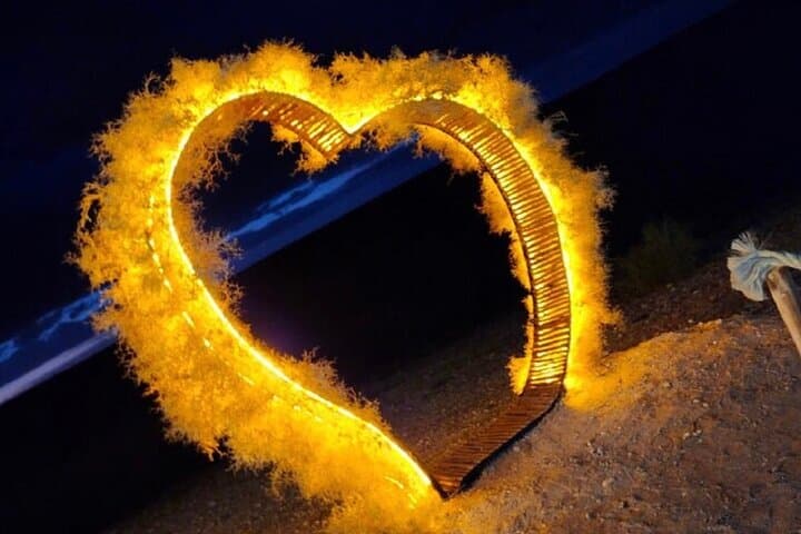 Agafay Desert Sunset Camel Ride, Dinner & Fire Show Near Marrakech photo 3