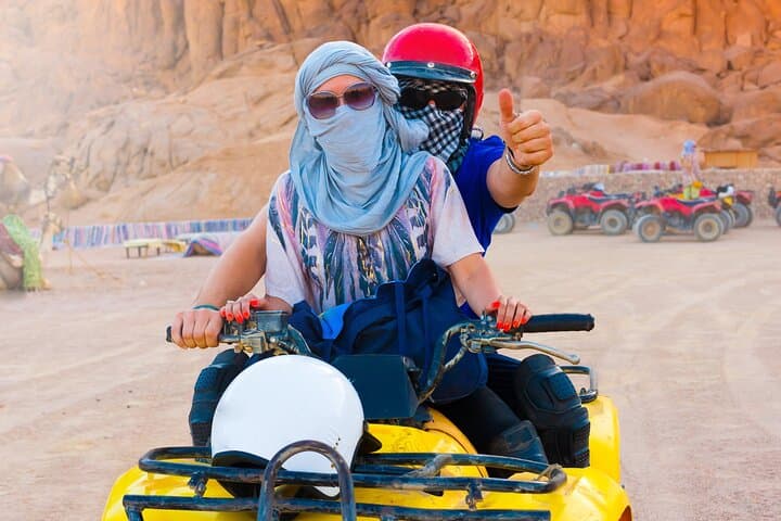 Hurghada Desert Quad Safari: ATV Sunset, Bedouin Camp & BBQ photo 2
