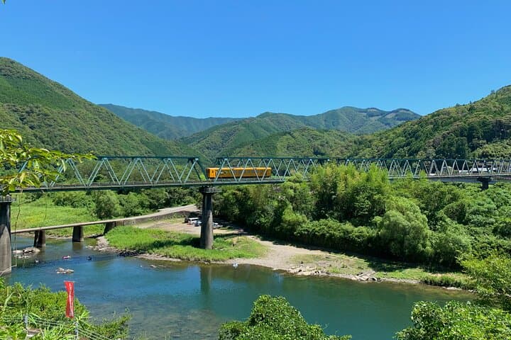 Shimanto River Train and Bike Tour: Japan’s Undammed River Journey