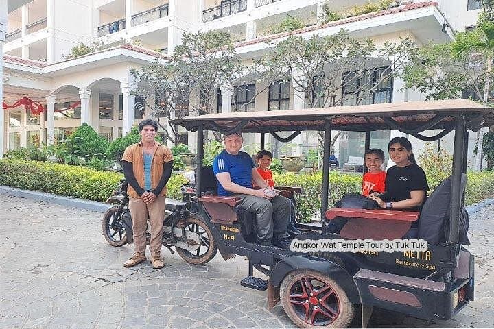 Angkor Wat Tuk-Tuk Private Full-Day Tour from Siem Reap photo 2