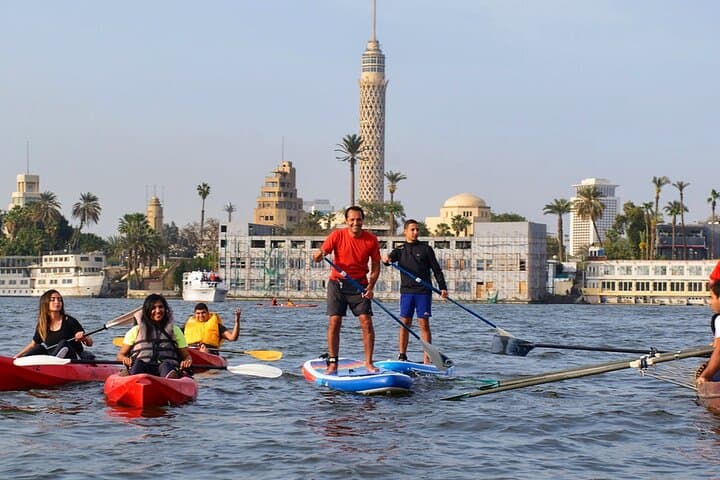 Cairo Adrenaline Rush: Nile Kayaking & Coptic Cairo High-Ropes Adventure photo 4