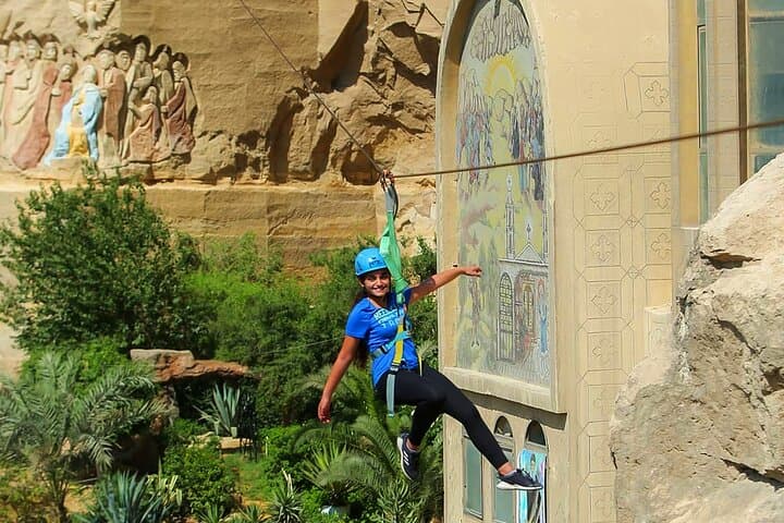 Cairo Adrenaline Rush: Nile Kayaking and Coptic Cairo High‑Ropes Adventure photo 6