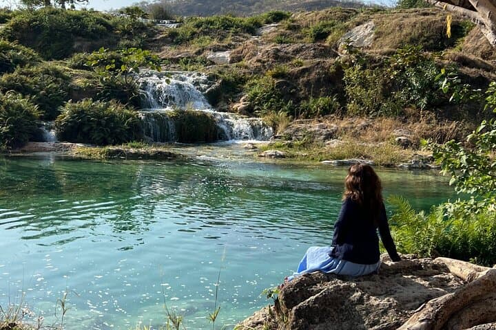 Two-Day Salalah South & West Guided Tour — Khareef Waterfalls, Frankincense & Coastal Blowholes