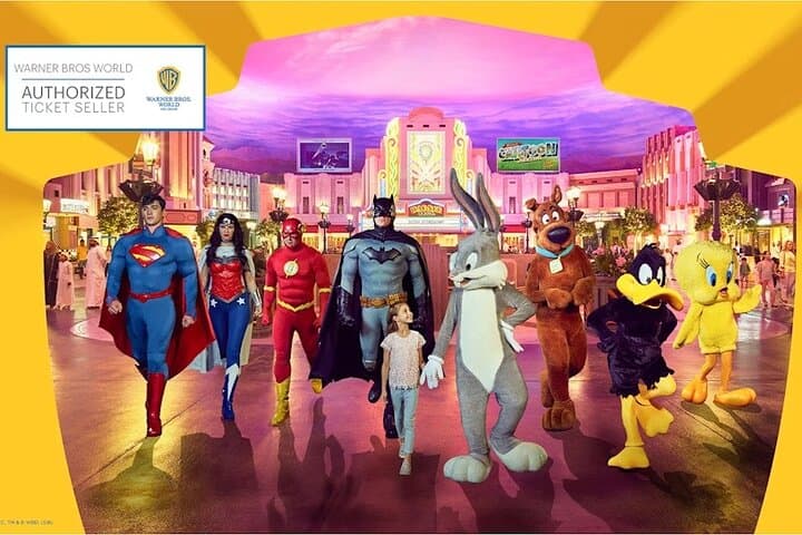 Warner Bros. World Abu Dhabi: Inside the Ultimate Superhero and Cartoon Theme Park