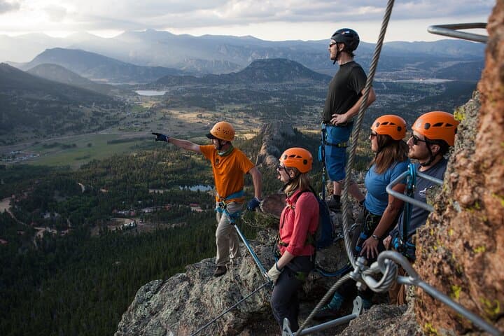 Via Ferrata Above Estes Park: Twin Sisters Peak Ascent photo 4