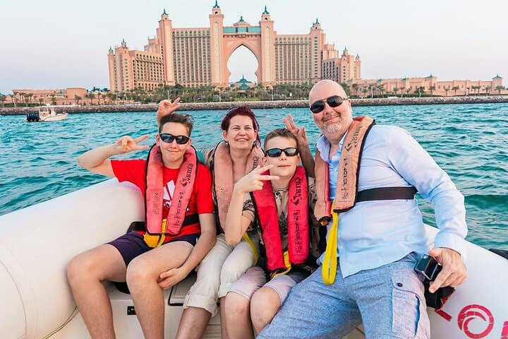Speedboat Sightseeing in Dubai Marina: Burj Al Arab to Atlantis photo 3