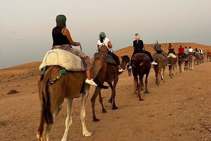 Agafay Desert Sunset Camel Ride and Berber Dinner Near Marrakech photo 5