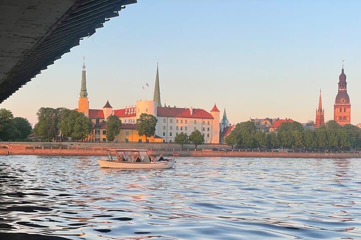 Riga Canal & Daugava River Sunset Boat Cruise: Evening Views from the Water photo 2