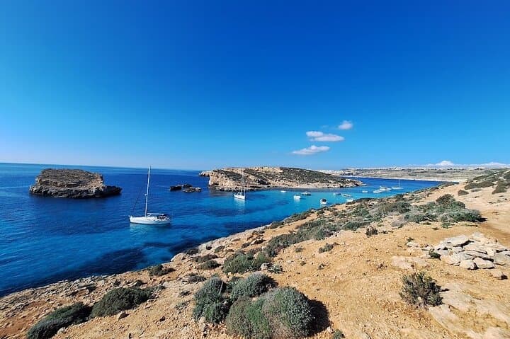 Private Yacht Day Trip Around Malta — Blue Lagoon, Comino & Grand Harbour Charter photo 2