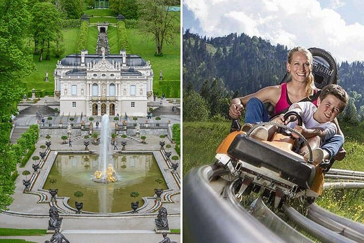 Private Linderhof Castle Day Trip with Optional Summer Toboggan