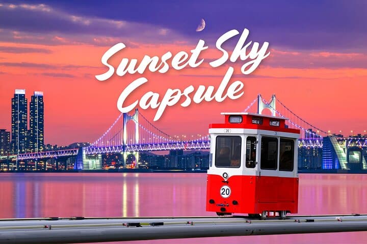 Sunset Sky Capsule & Busan Night Views: Haeundae to Cheongsapo Coastal Tour