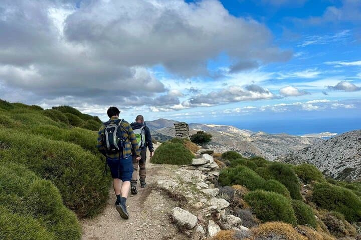 Hike Mount Zas on Naxos: Summit, Zeus Cave & Panoramic Aegean Views