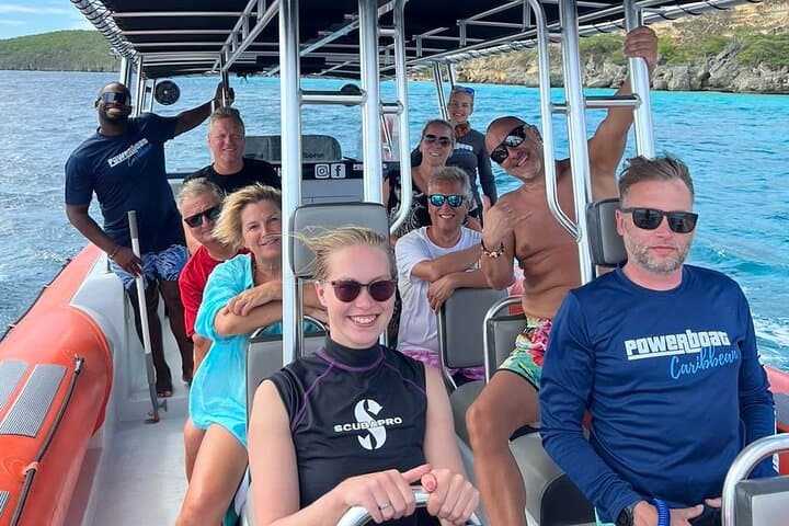 RIB Powerboat Snorkel & Sightseeing Tour in Willemstad, Curaçao photo 6