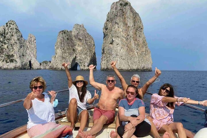 Capri Afternoon Boat Tour from Sorrento — Blue Grotto, Grottos & Faraglioni Swim photo 2